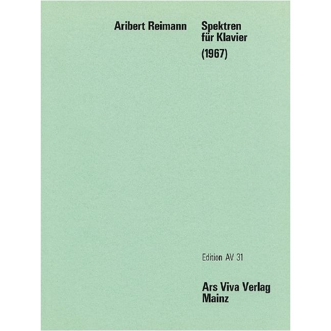 Reimann, Aribert - Spektren