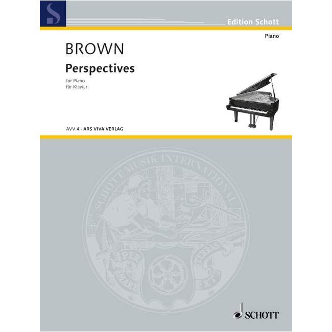 Brown, Earle - Perspectives for Piano