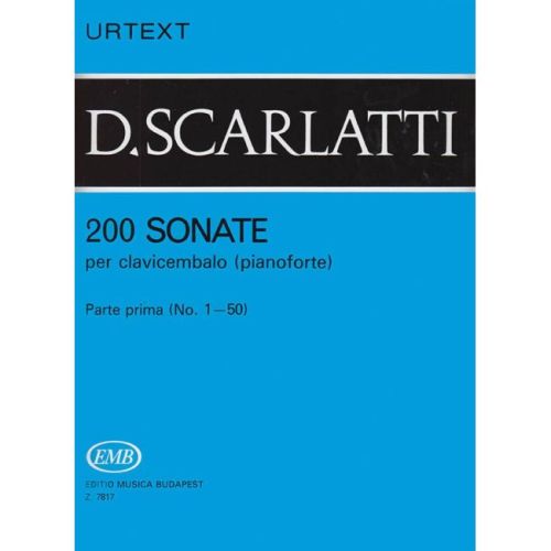 Scarlatti, Domenico - 200 Sonatas for Piano, Volume 1 (Nos. 1-50)