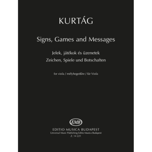 Kurtag, Gyorgy - Signs,...
