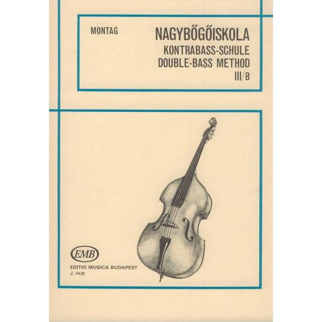 Montag, Lajos - Double Bass Tutor Vol.3b