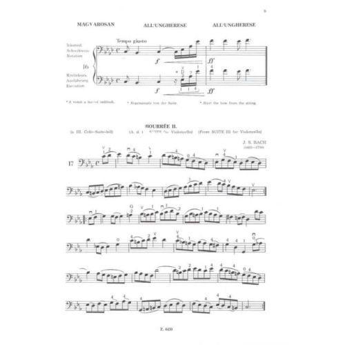 Montag, Lajos - Double Bass Tutor Vol.3b