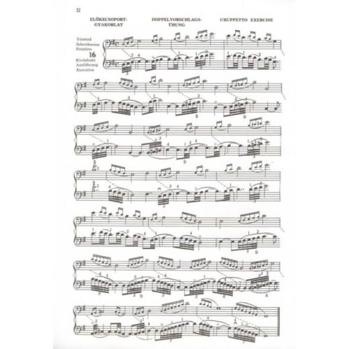 Montag, Lajos - Double Bass Tutor Vol.3c