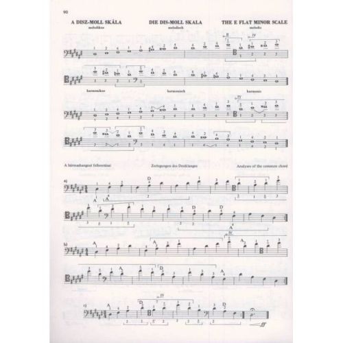 Montag, Lajos - Double Bass Tutor Vol.4