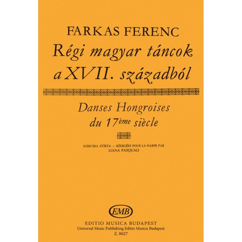 Farkas, Ferenc - Early Hungarian Dances from 17th Century