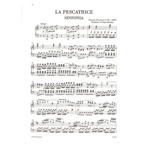 Boschan & Piccinni - La pescatrice (vocal score)