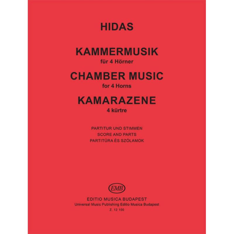 Hidas, Frigyes - Chamber Music