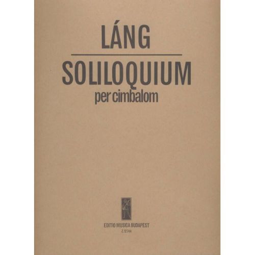 Láng, István - Soliloquium