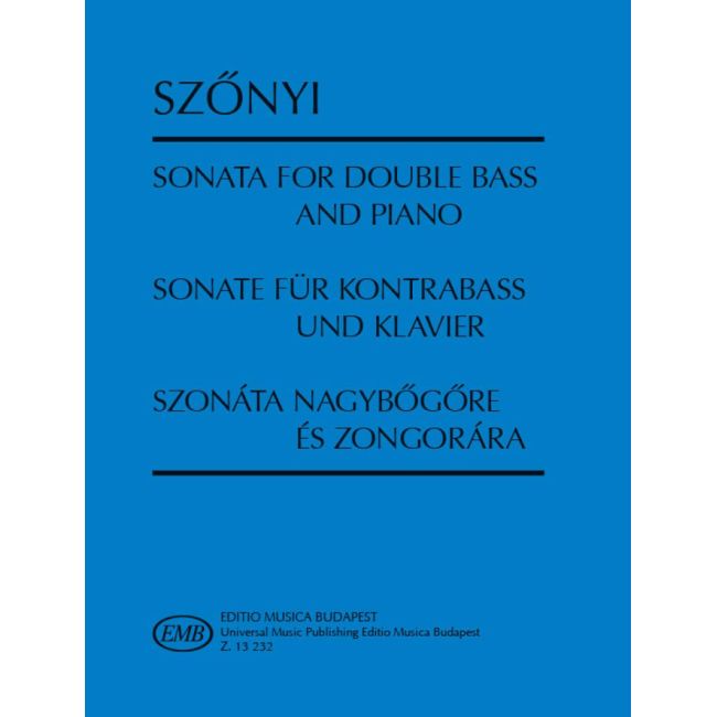 Szönyi, Erzsébet - Sonata