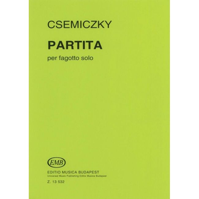 Csemiczky, Miklós - Partita