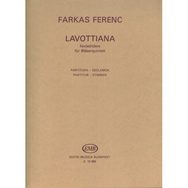 Farkas, Ferenc - Lavottiana Pts