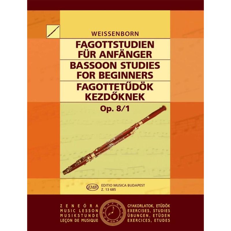 Weissenborn & Keszler - Bassoon Studie for Beginners Vol.1