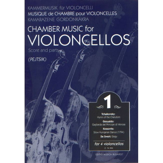 Chamber Music for Cellos Vol.1 (sc/pts)