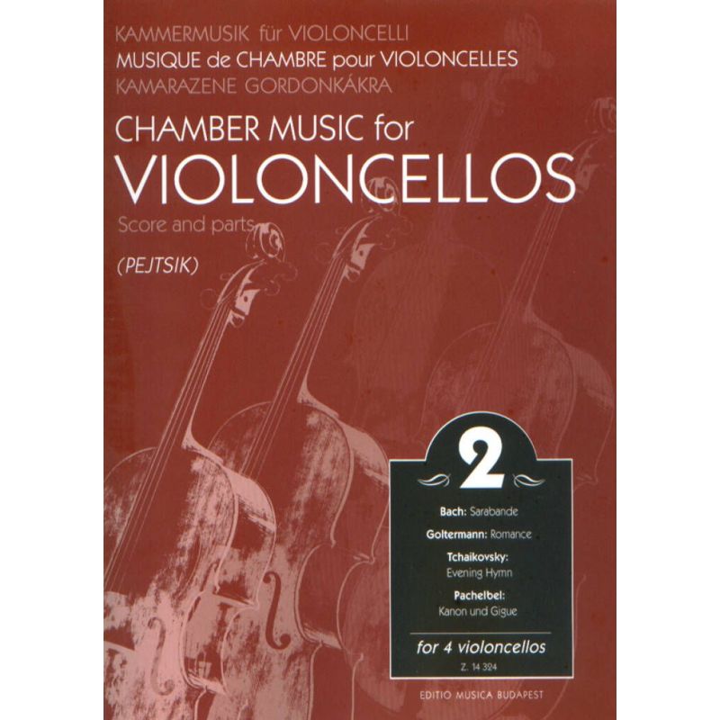 Chamber Music for Cellos Vol.2 (sc/pts)