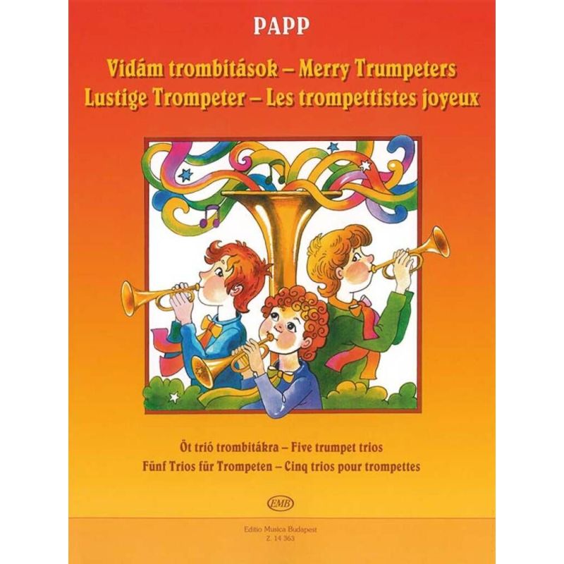 Papp, Lajos - Merry Trumpeters - Five trumpet trios