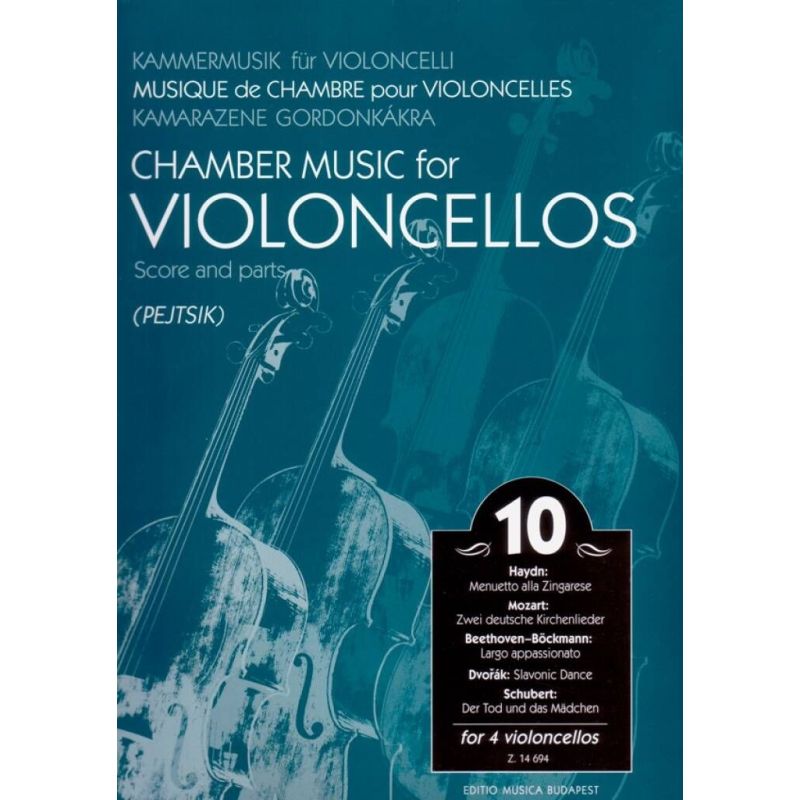 Chamber Music for Cellos Vol.10 (sc/pts)