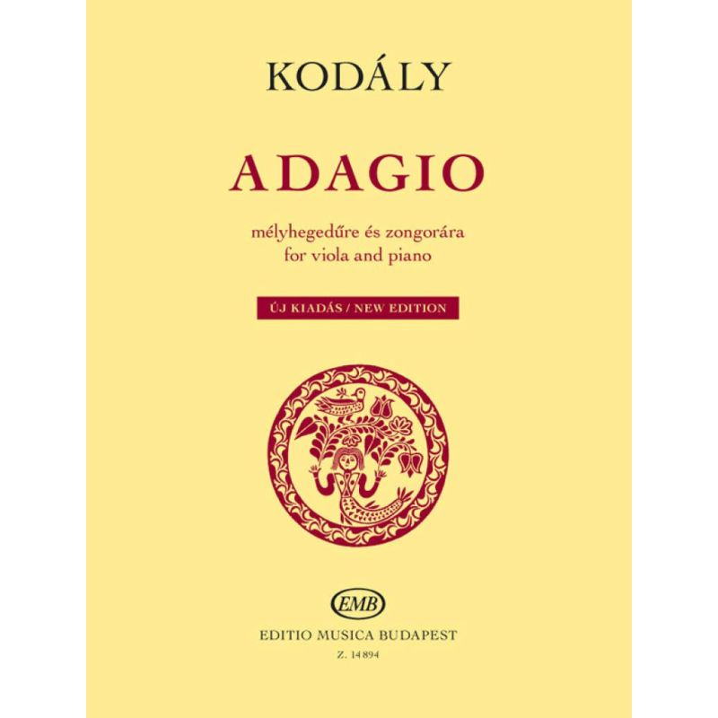 Kodály, Zoltán - Adagio (viola and piano)