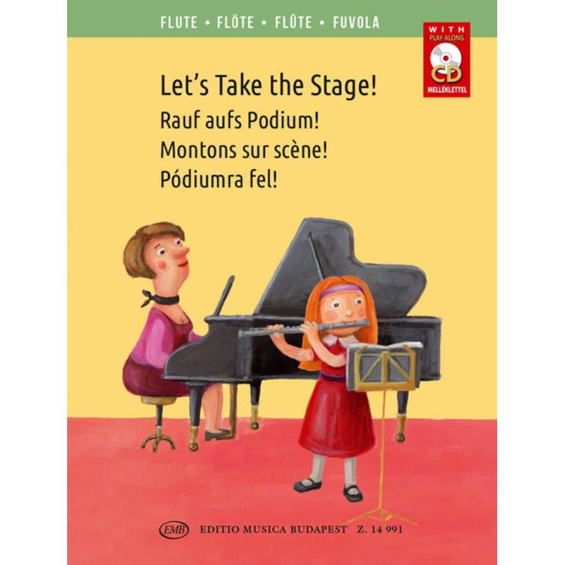 Let's Take the Stage! (flute/piano/CD)