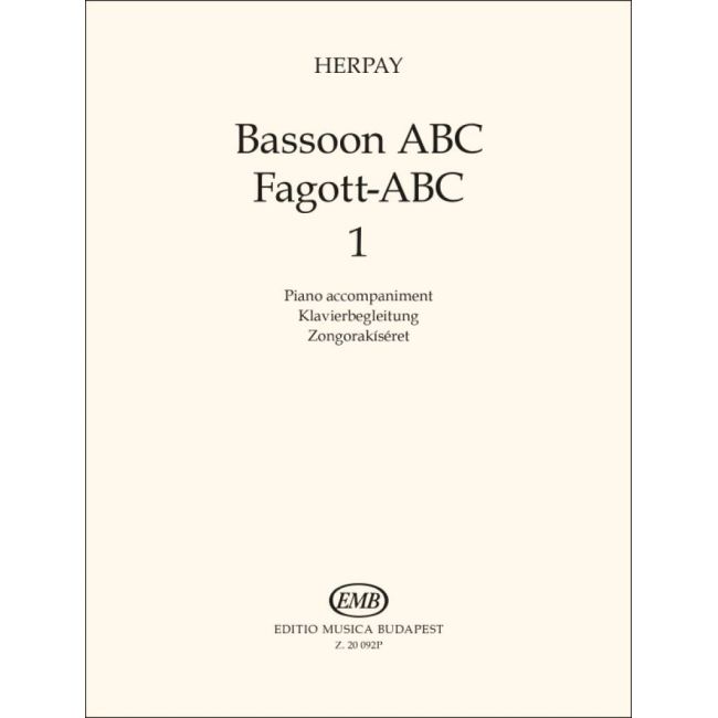 Herpay, Agnes - Bassoon ABC 1 (piano accompaniment)