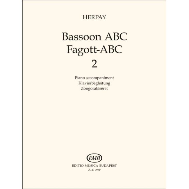 Herpay, Agnes Maria - Bassoon ABC 2 (piano accompaniment)