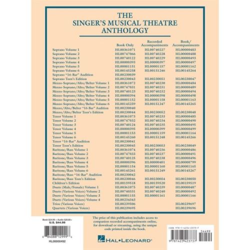 Singer's Musical Theatre Anthology: Duets Volume 2