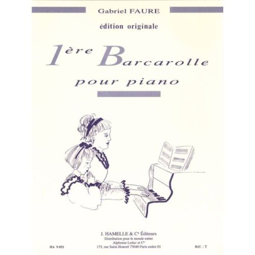 Fauré, Gabriel - Barcarolle...