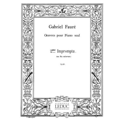 Fauré, Gabriel - Impromptu...