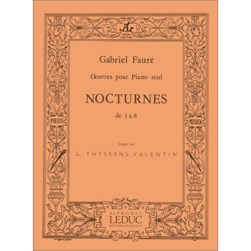 Fauré, Gabriel - Nocturnes For Piano Nos.1-8