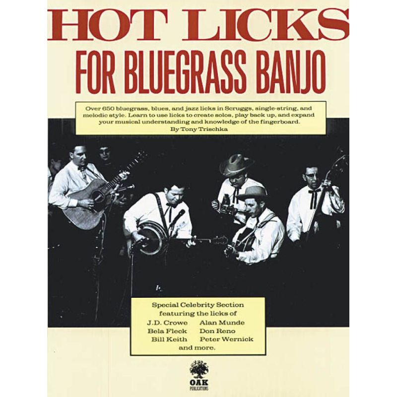 Hot Licks for Bluegrass Banjo