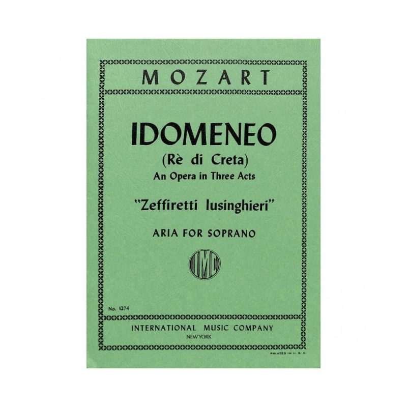 Mozart, Wolfgang Amadeus - Idomeneo