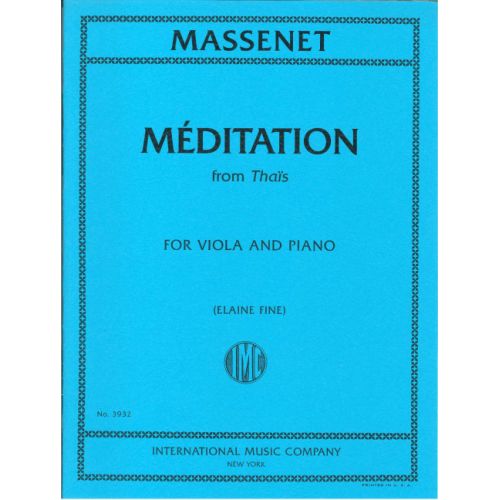 Massenet, Jules Émile Frédéric - Meditation