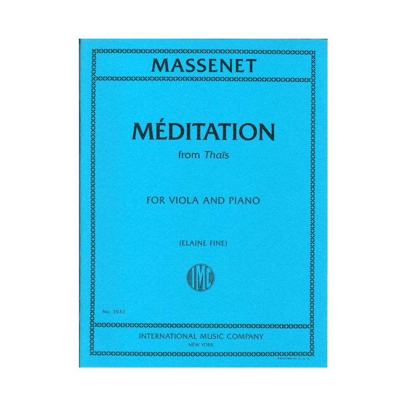 Massenet, Jules Émile Frédéric - Meditation