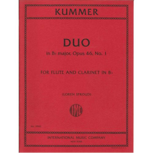 Kummer, Kaspar - Duo in Bb Major op. 46/1