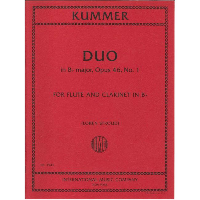 Kummer, Kaspar - Duo in Bb Major op. 46/1