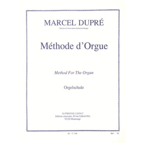 Dupré, Marcel - Methode...
