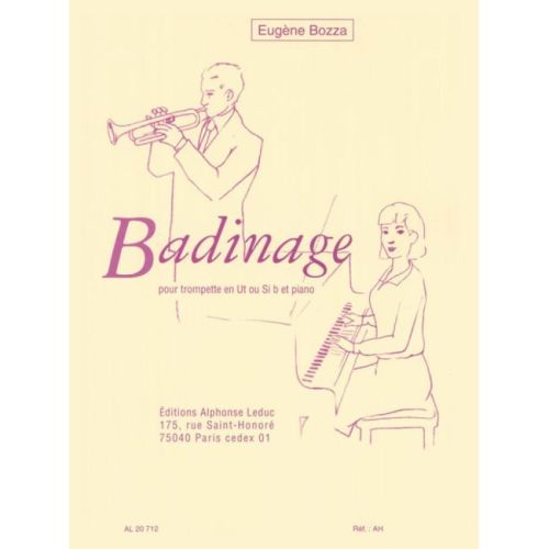 Bozza, Eugène - Badinage...