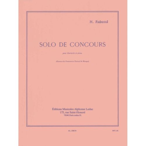 Rabaud, Henri - Solo De...