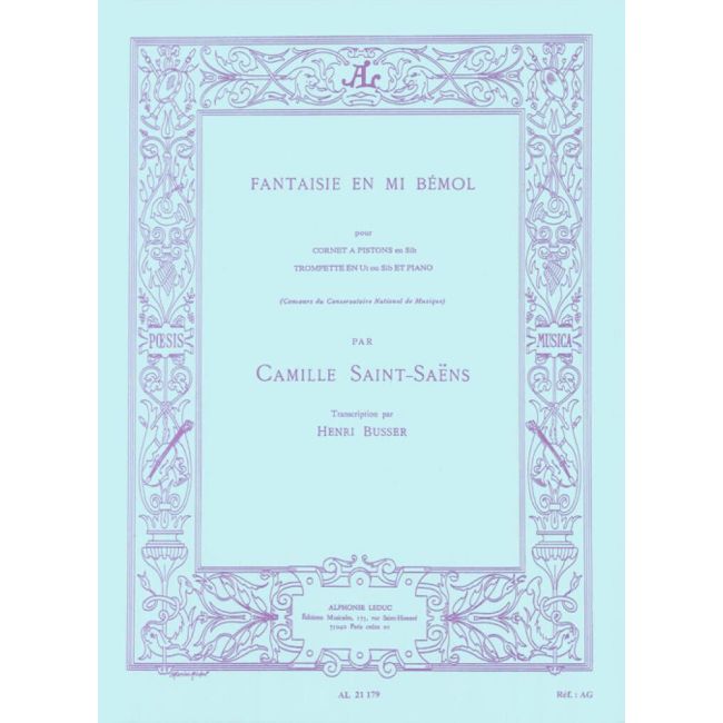 Saint-Saëns, Camille - Fantaisie en Mi bémol