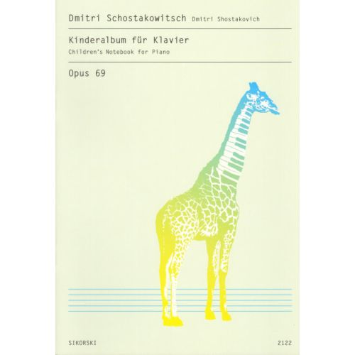 Shostakovich, Dmitri - Children's Notebook for Piano op. 69