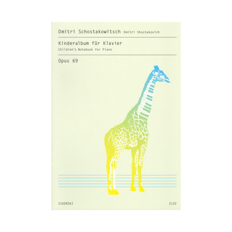 Shostakovich, Dmitri - Children's Notebook for Piano op. 69