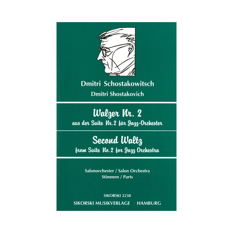 Shostakovich, Dmitri - Walzer Nr. 2 aus der Suite Nr. 2 für Jazz-Orchester (Second Waltz)