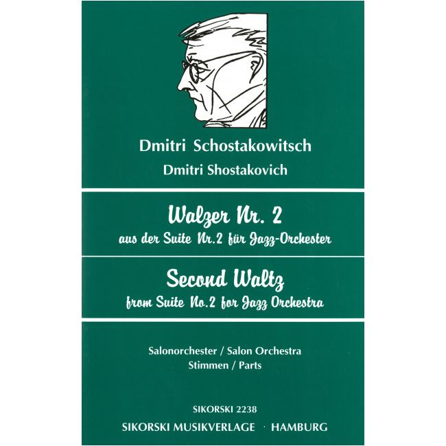 Shostakovich, Dmitri - Walzer Nr. 2 aus der Suite Nr. 2 für Jazz-Orchester (Second Waltz)