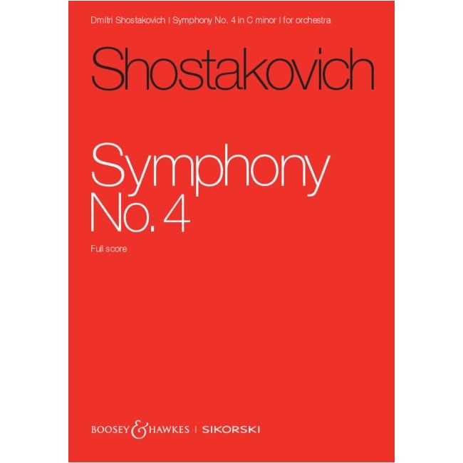 Shostakovich, Dmitri - Symphony No. 4 op. 43