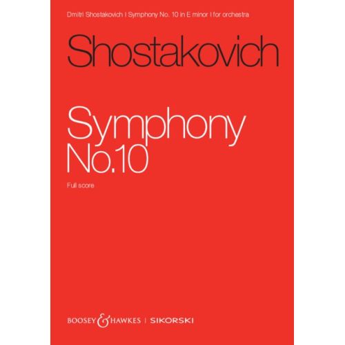 Shostakovich, Dmitri - Symphony No. 10 op. 93