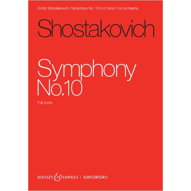 Shostakovich, Dmitri - Symphony No. 10 op. 93