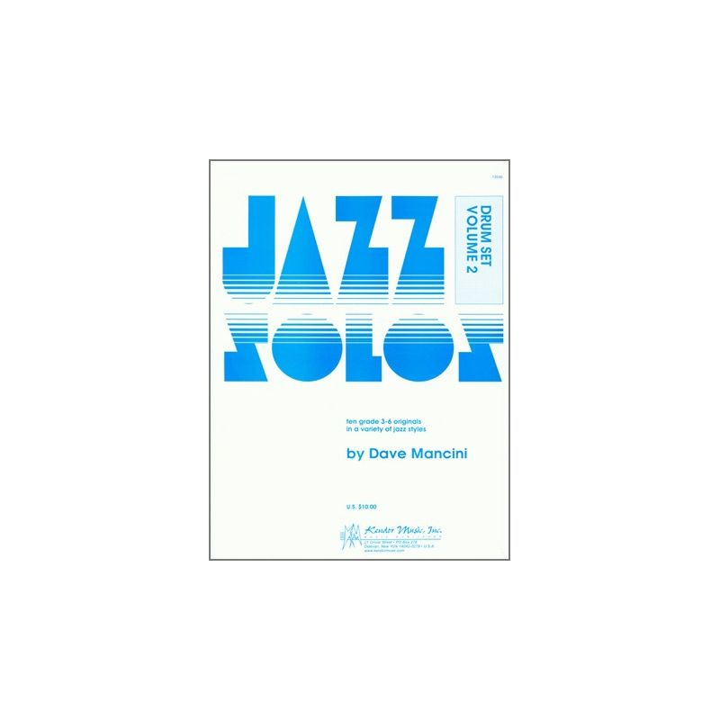 Mancini, David - Jazz Solos For Drum Set Vol. 2