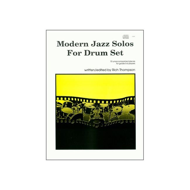 Thompson, Rich - Modern Jazz Solos For Drum Set