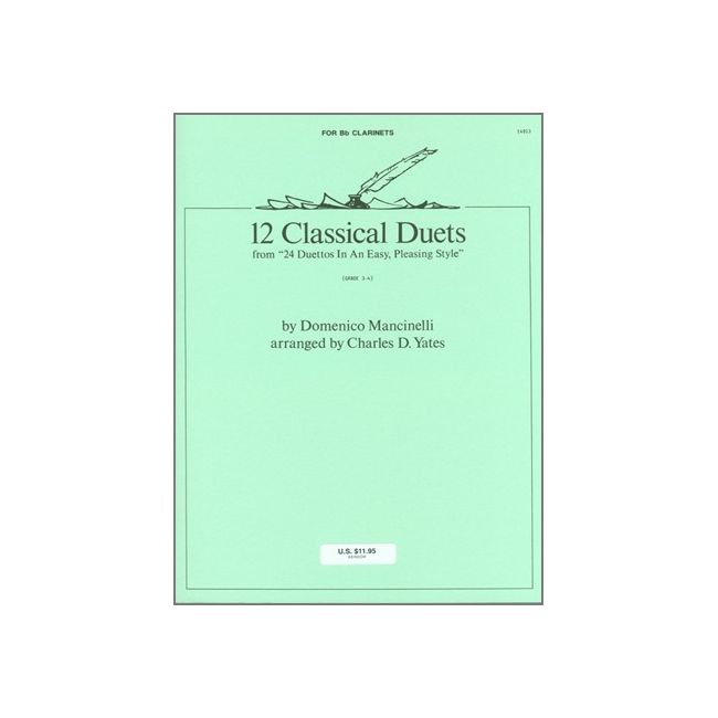 Mancinelli, Domenico - 12 Classical Duets