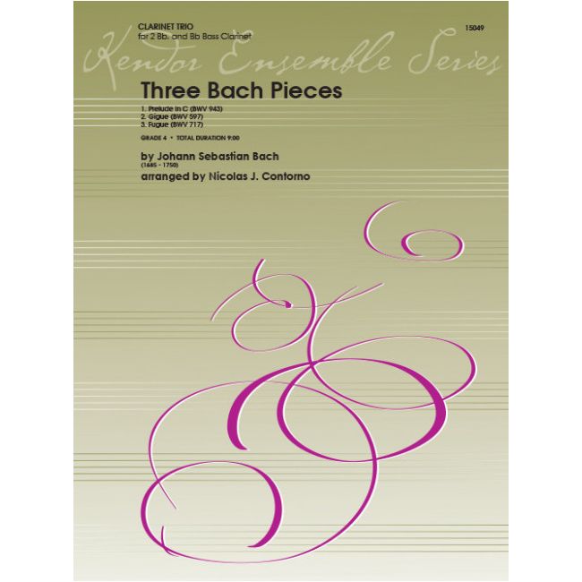 Three Bach Pieces