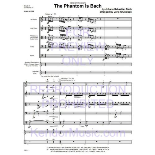 The Phantom Is Bach